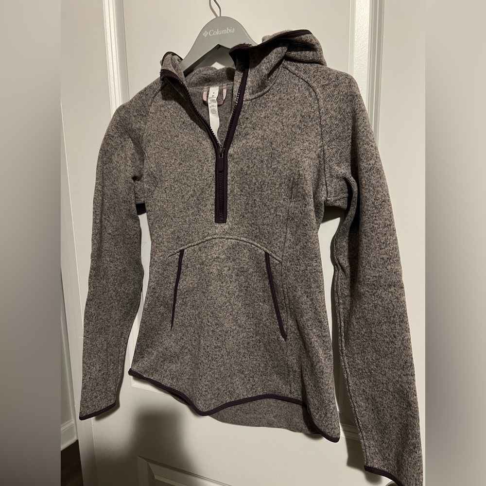 Lululemon pullover in size 4.  Worn only once, like brand new